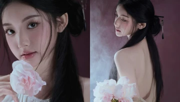 'Tiên nữ mukbang' đốn tim với vẻ đẹp thoát tục trong bộ ảnh mới