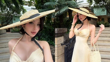 “Thánh nữ lắc hông” diện váy lụa mỏng manh gây thương nhớ
