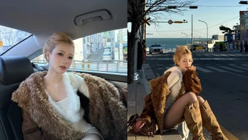 'Hot girl triệu fan' Diệu Linh lên đồ cực slay thả dáng trên đường phố Busan