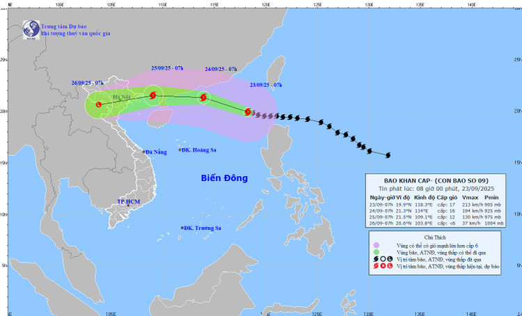 Tin bão khẩn cấp (cơn bão số 9). dbqg-xtnd-20250923-0800.jpg