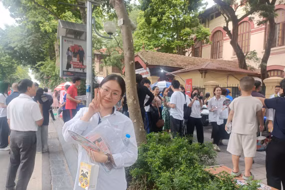 Nhiều thí sinh tự tin đạt điểm cao với đề thi môn thi Toán tốt nghiệp THPT