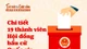 [Infographic] Chi tiết 19 thành viên Hội đồng bầu cử Quốc gia