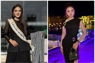 Thu Ngân chọn phong cách kín đáo khi nhập cuộc ở Miss Intercontinental