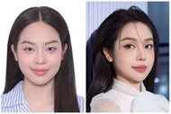 Hoa hậu Thanh Thủy khoe ảnh thẻ đẹp không tỳ vết