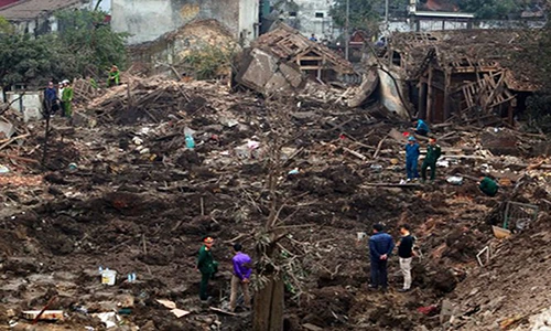 Vụ nổ ở Bắc Ninh: “Có biểu hiện thất thoát bom, mìn sau xử lý“