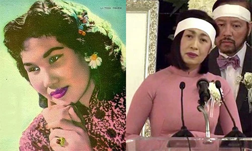 Vì sao con gái danh ca Thái Thanh mặc áo dài màu hồng trong lễ tang mẹ?