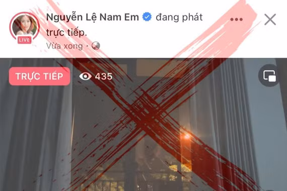 Nam Em trèo ra ban công khi livestream có vi phạm pháp luật?