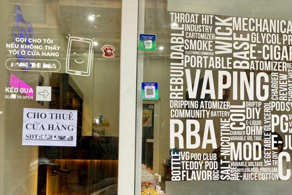 Nhiều cửa hàng đóng cửa thuốc lá điện tử đóng cửa sau lệnh cấm
