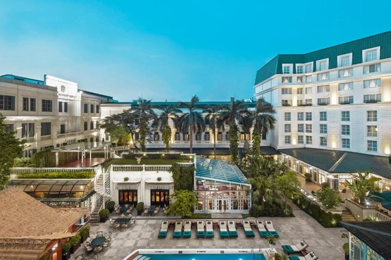 Kiến trúc độc đáo trong khách sạn đón Tổng thống Putin tại Hà Nội 