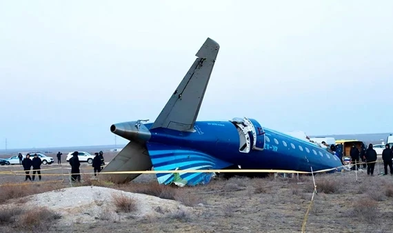 Máy bay rơi ở Kazakhstan khiến 38 người thiệt mạng là loại gì?