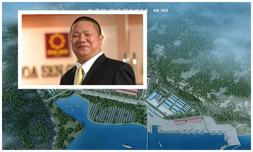 Ông Lê Phước Vũ đổ bao nhiêu tiền vào dự án trên giấy thép Cà Ná?
