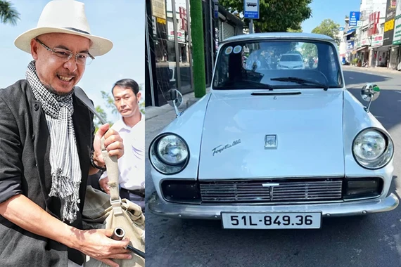 Toyota Publica bán tải độc nhất Việt Nam của Đặng Lê Nguyên Vũ 