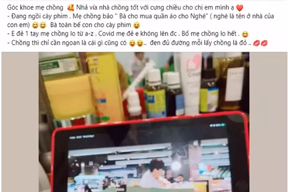 Đang cày phim, mẹ chồng hành động khiến nàng dâu giật nảy