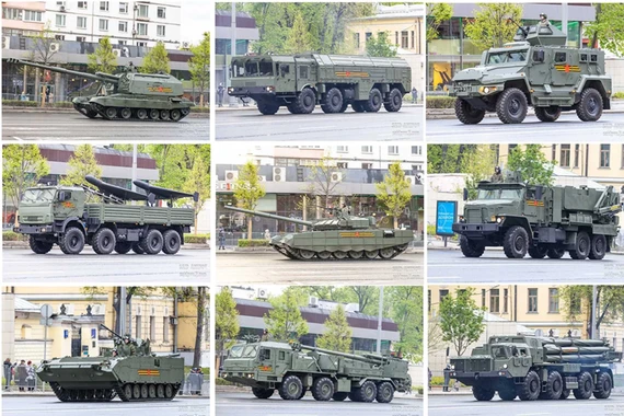 ‘Mổ xẻ’ khí tài đặc biệt xuất hiện trong Lễ duyệt binh tại Nga