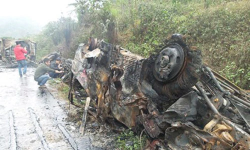 Vụ xe bồn đâm xe khách: Kinh hoàng phút giây sinh tử