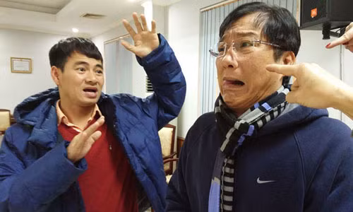 Ảnh hậu trường dìm hàng ekip Táo quân 2015