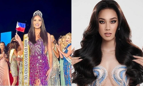 Ái Nhi trắng tay, mỹ nhân Philippines đăng quang Miss Intercontinental