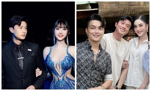 Lâm Khánh Chi - Quốc Trường ngày càng thân thiết