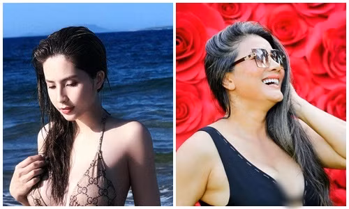 Thiên An - Kiều Trinh tung ảnh bikini đón ngày 8/3