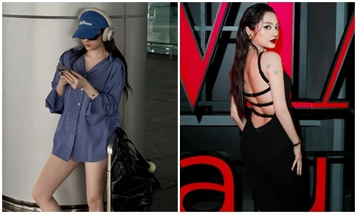 Bảo Anh mặc mốt giấu quần, ngày càng gợi cảm sau sinh nở