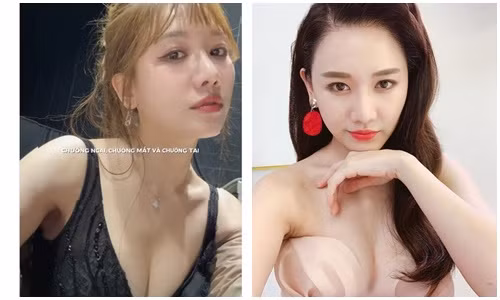 Hari Won mặc trễ nải khoe khéo vòng 1 nảy nở