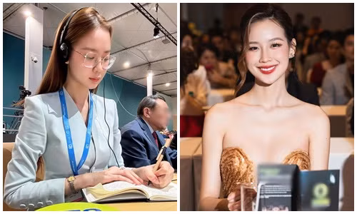 Hoa hậu cao nhất Vbiz đẹp gây mê, có học vấn “khủng“