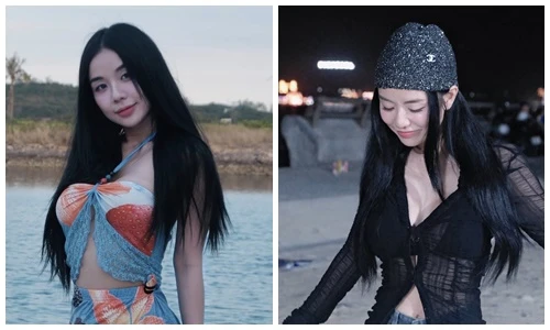 Vợ cũ Hoài Lâm gây chú ý khi diện đồ gợi cảm 