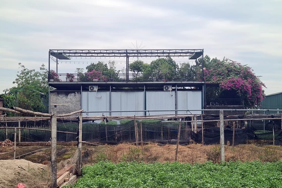 Sau cưỡng chế, công trình “mọc” trên đất nông nghiệp Tây Tựu ra sao?