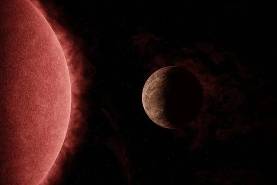 Bản sao Trái Đất quay quanh bản sao Sao Mộc