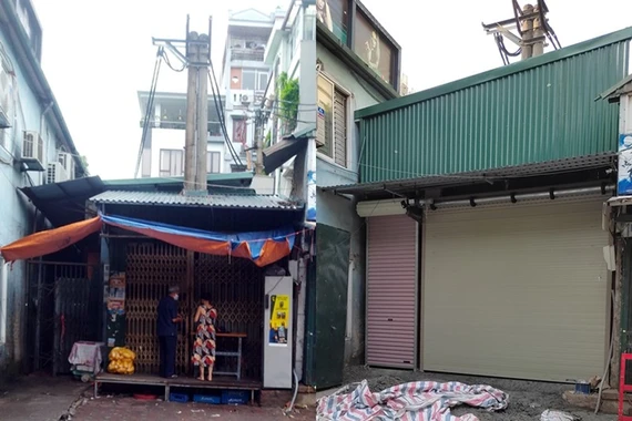 Công trình “nuốt” cột điện ở Dịch Vọng Hậu: Quận Cầu Giấy chỉ đạo xử lý