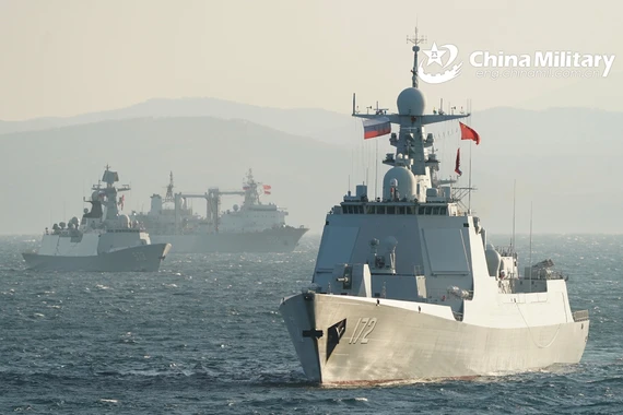 Nga - Trung tập trận rầm rộ khiến Mỹ và đồng minh “lo lắng”