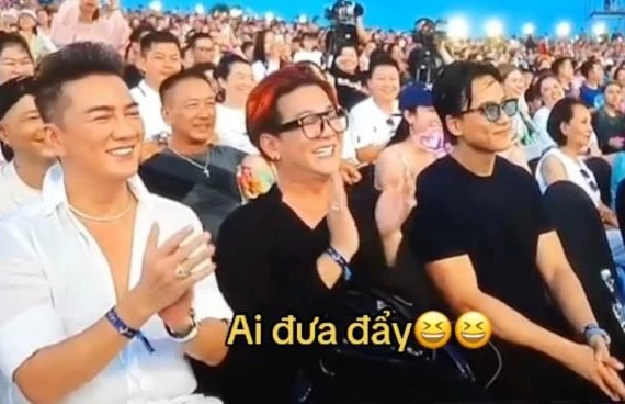 Phản ứng của Mỹ Tâm khi Mai Tài Phến ngồi gần Đàm Vĩnh Hưng