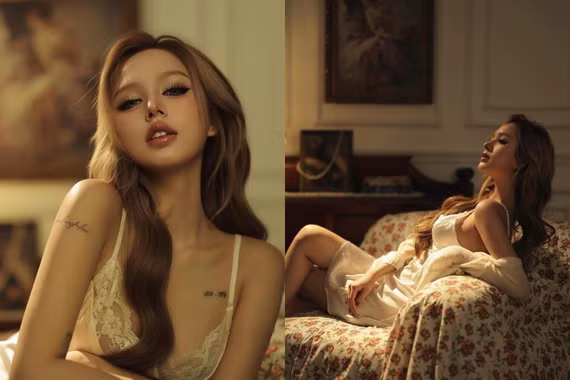 Diện váy lụa hững hờ, hot girl Instagram Xoài Non gây chú ý