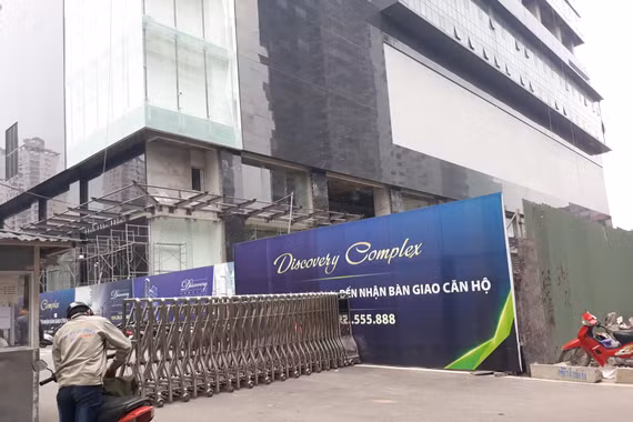 Dự án Discovery Complex của Kinh Đô bị ngừng cấp điện, nước