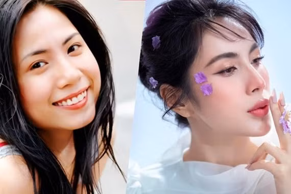 Ngỡ ngàng nhan sắc thuở mới vào nghề của ca sĩ Thủy Tiên