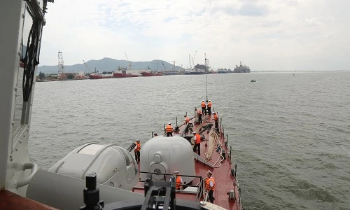 Tàu Hải quân Việt Nam đảm nhiệm vai trò gì trong tập trận Mỹ - ASEAN?