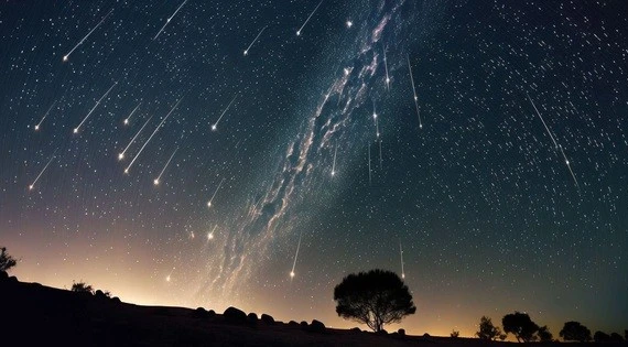 Người Việt sẽ ngắm bao nhiêu mưa sao băng như Quarantids năm 2025? 
