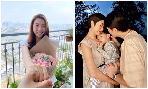 Tổ ấm hạnh phúc của Á hậu Thúy Vân được cầu hôn ngày 8/3 