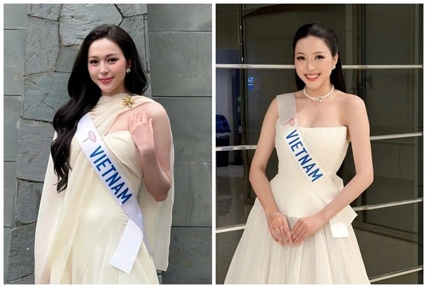 Kiều Duy đẹp ngọt ngào ở Miss International 2025
