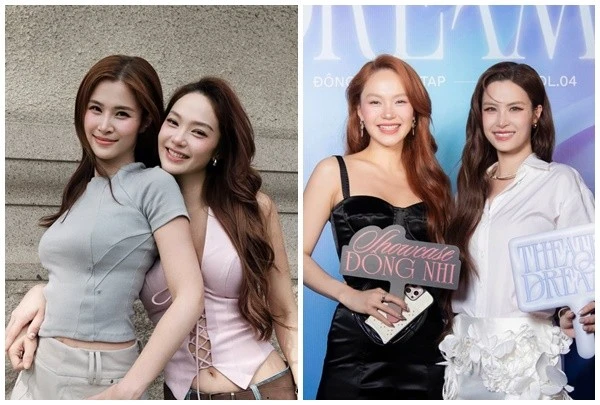 Tình bạn đẹp giữa Minh Hằng - Đông Nhi