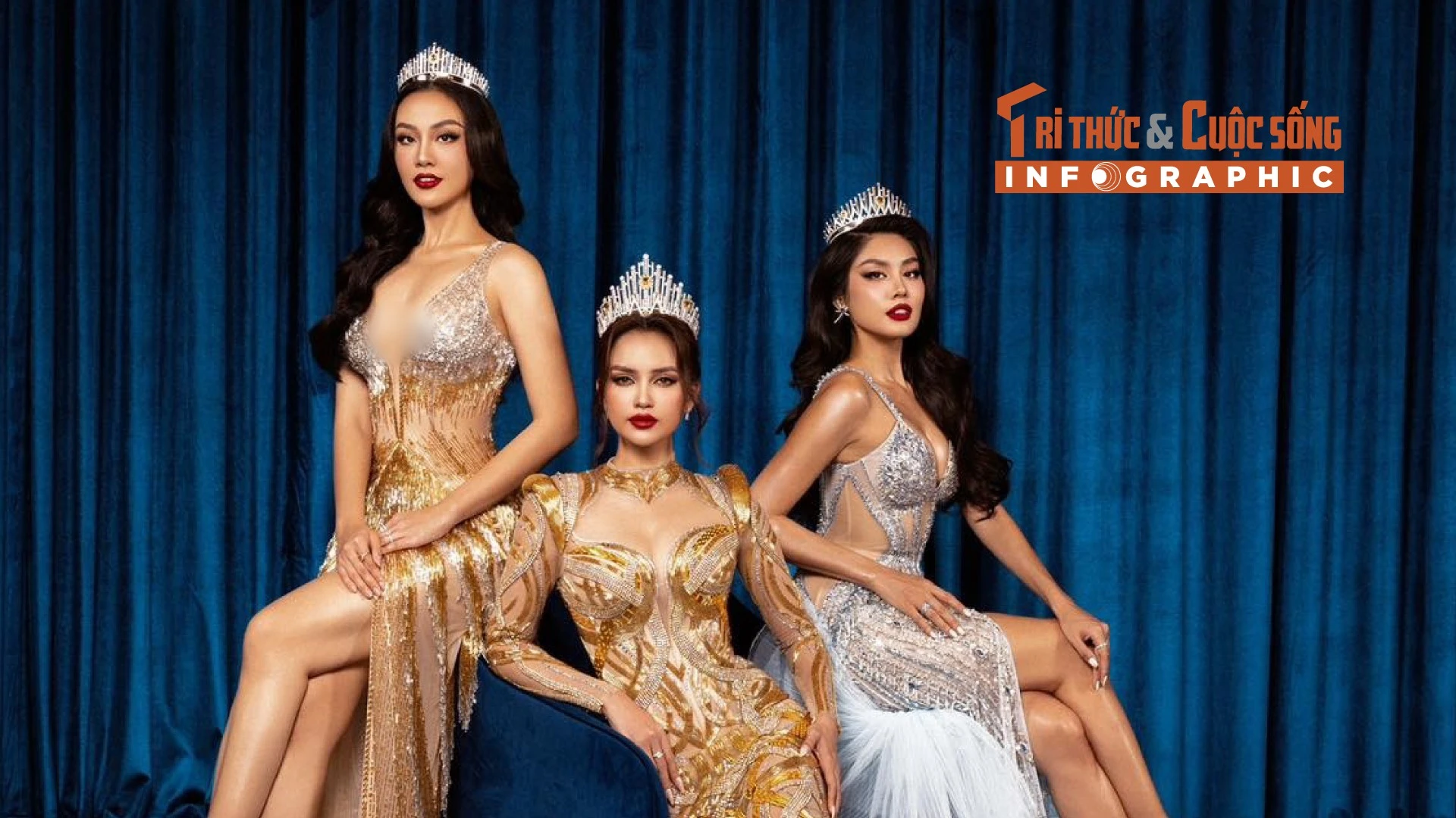 [INFOGRAPHIC] Top 3 Hoa hậu Hoàn vũ Việt Nam 2022 giờ ra sao?
