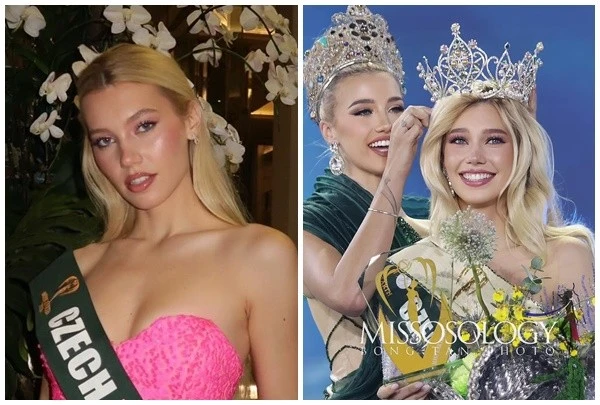 Tân Hoa hậu Trái đất 2025 Natalie Puskinova đẹp như búp bê