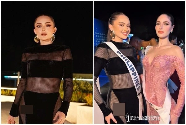 ‘Búp bê Philippines’ mặc táo bạo ở Miss Universe 2025