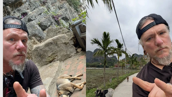 Khách Tây viral bởi loạt ảnh check-in với những 'người bạn 4 chân' ở Việt Nam