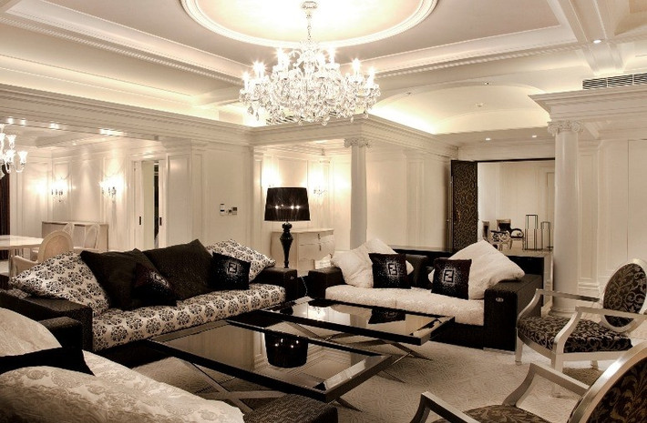 Một số căn hộ còn được trang trí bởi các hãng thời trang lừng danh như Armani, Fendi hay Versace...Ảnh chụp màn hình