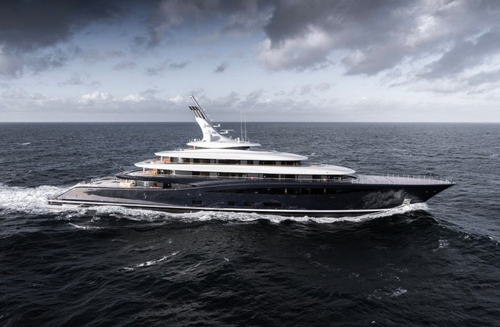 Du thuyền do xưởng đóng tàu Feadship của Hà Lan chế tạo, sử dụng hoàn toàn nhiên liệu hydro lỏng và hệ thống pin nhiên liệu thế hệ mới. Ảnh: Yachtbuyer