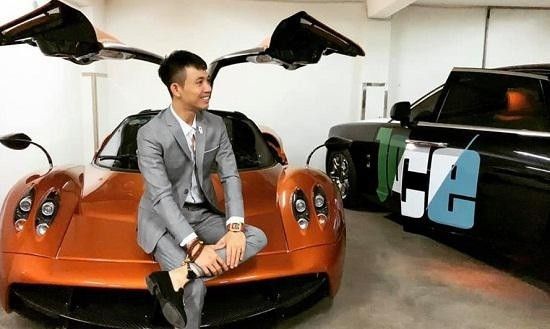Nam doanh nhân được biết đến với khối tài sản khủng và cuộc sống xa hoa. Ảnh: FBNV