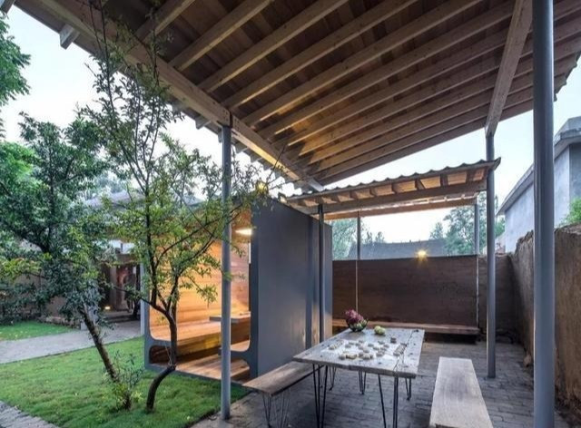 Tất cả được bố trí hợp lý để gia đình thư giãn, đón tiếp bạn bè và vui đùa cùng các cháu nhỏ mỗi khi chúng về chơi. Ảnh: Sohu