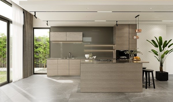 Tuy nhiên, khi sử dụng, dầu mỡ, mùi thức ăn bay khắp nhà khiến tường, quần áo ám mùi, sàn nhà đều dính dầu. Nếu lười dọn, bếp mở sẽ phơi bày mọi ngóc ngách lộn xộn. Ảnh: Dolcevita