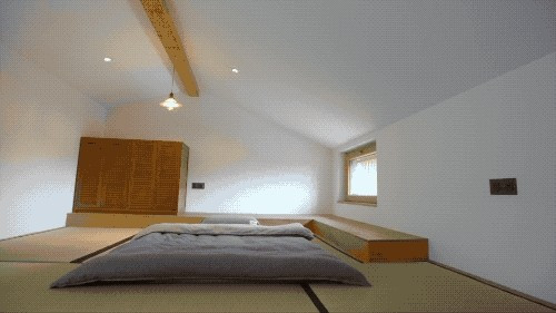 Ngoài ra, còn có một ngủ nhỏ dành cho khách. Ảnh Toutiao